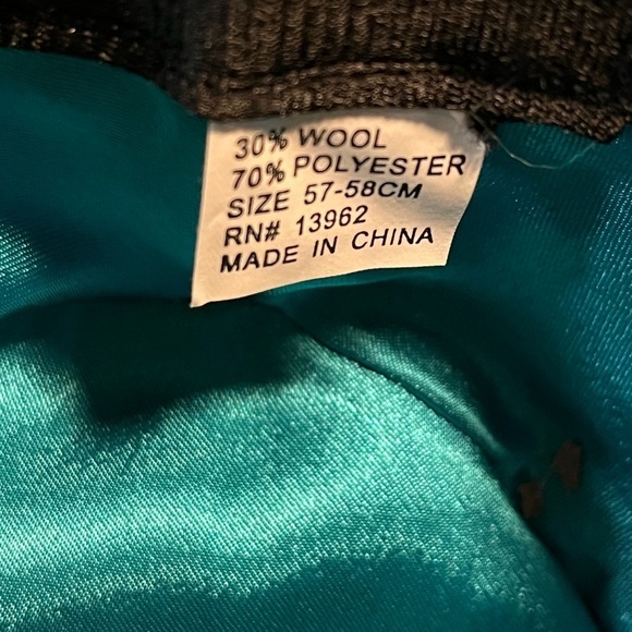 NWT Wool Blend Fedora Hat - Picture 6 of 6